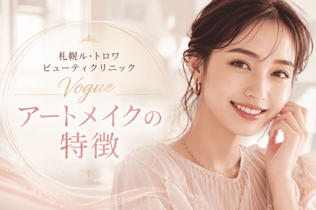 札幌ル・トロワビューティクリニック Vogue（ヴォーグ）、アートメイクの特徴