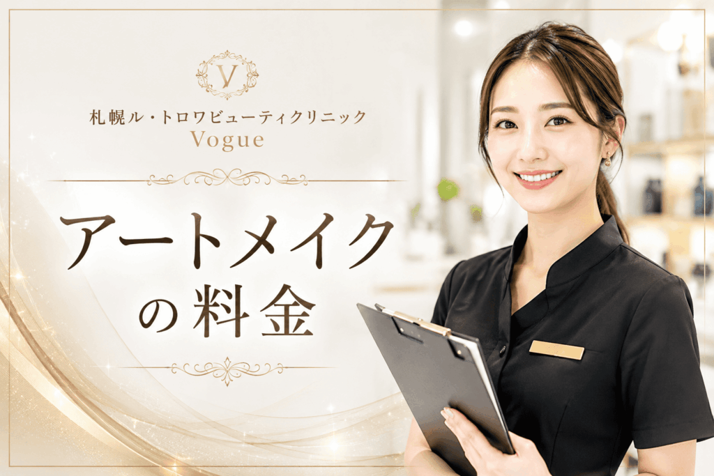 札幌ル・トロワビューティクリニック Vogue（ヴォーグ）、アートメイクの料金